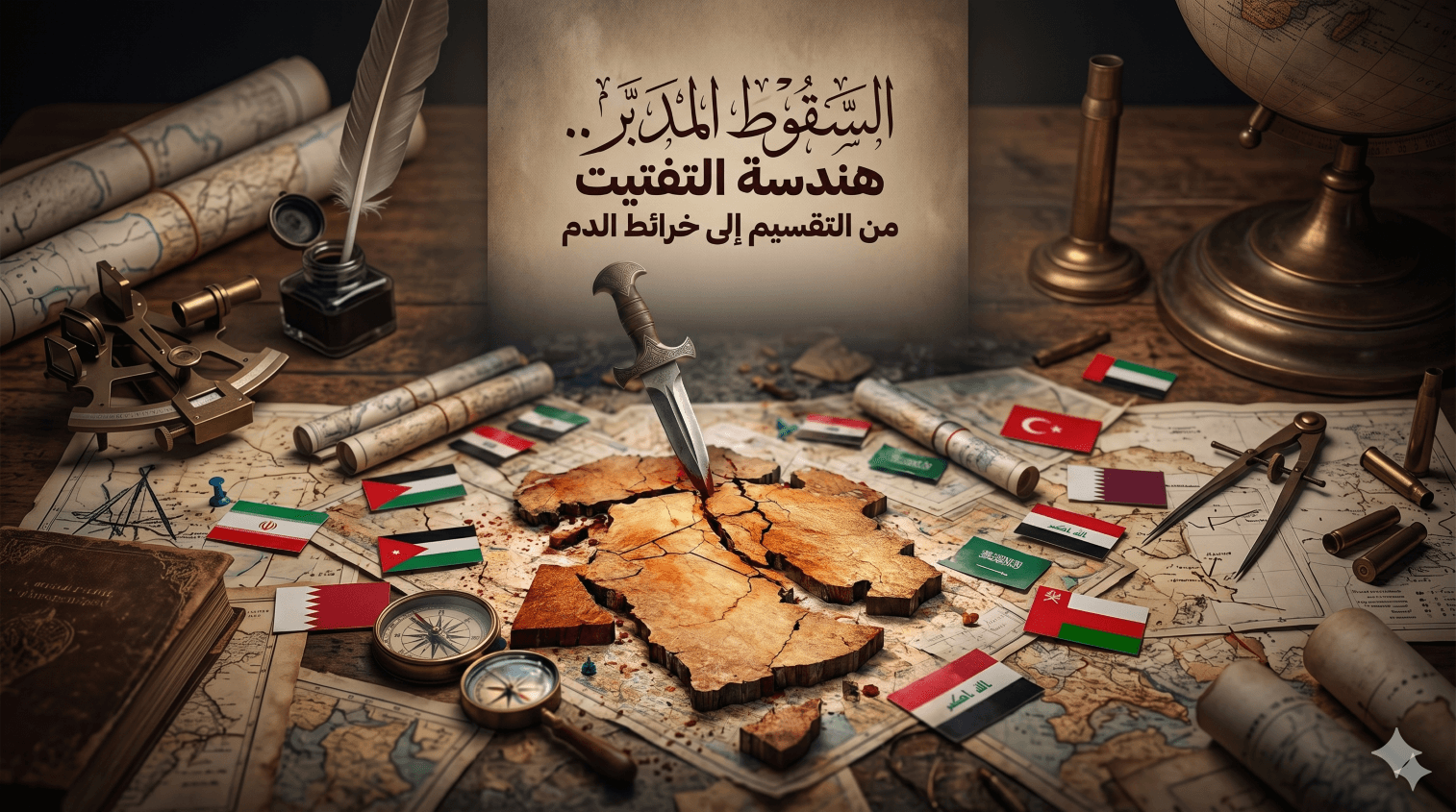 السقوط المدبَّر.. هندسة التفتيت من التقسيم إلى خرائط الدم