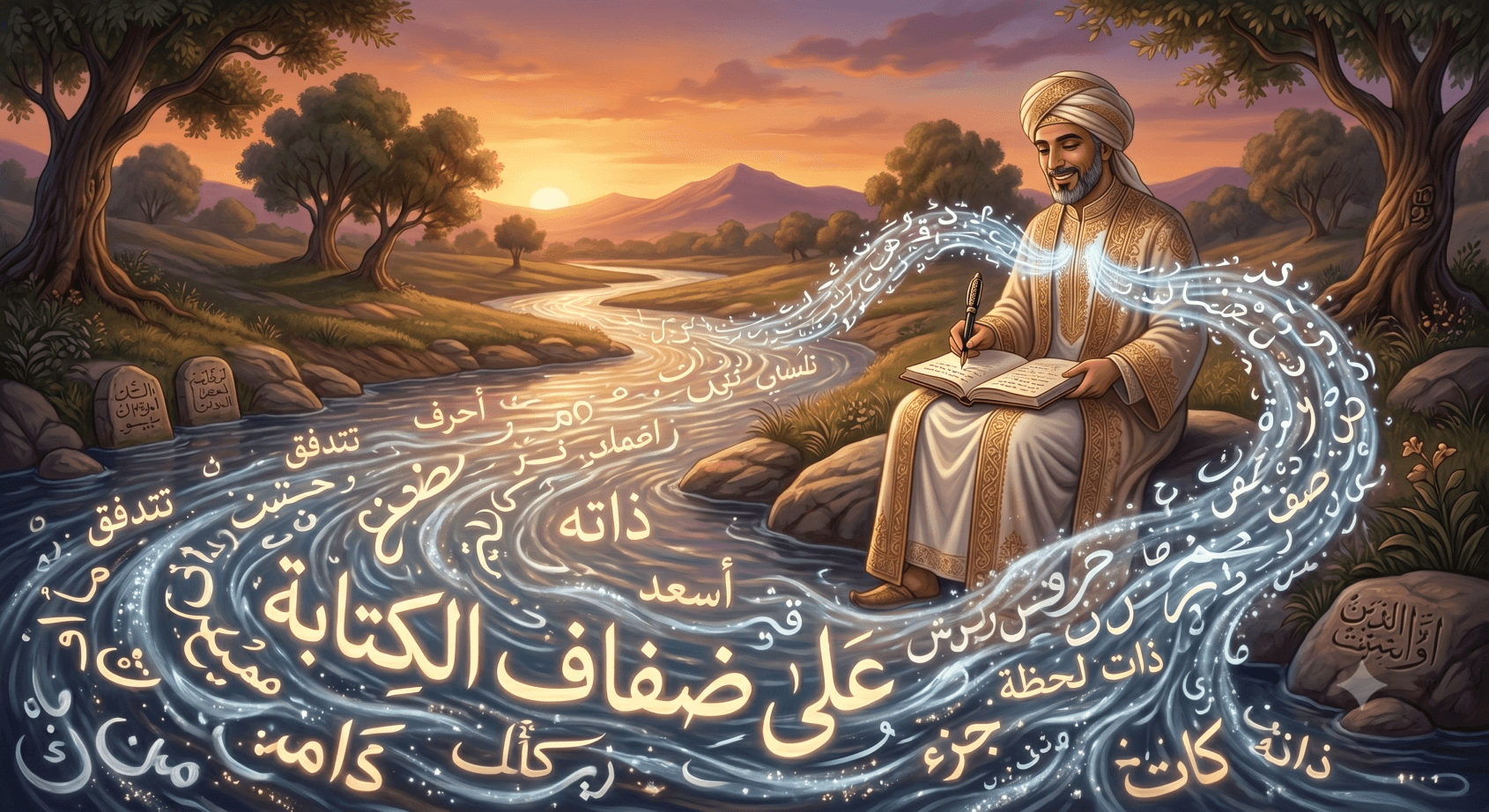 على ضفاف الكتابة